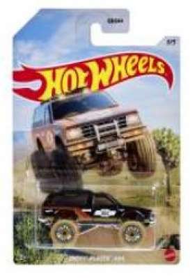 Chevrolet  - Blazer black - 1:64 - Hotwheels - HLK20 - hwmvHLK20 | The Diecast Company