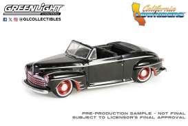Ford  - Deluxe 1947 black/red - 1:64 - GreenLight - 63050A - gl63060A | The Diecast Company