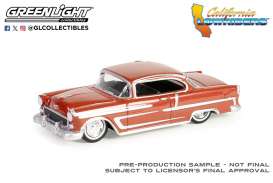 Chevrolet  - Bel Air 1955 red - 1:64 - GreenLight - 63050B - gl63060B | The Diecast Company