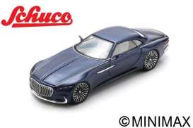 Mercedes Benz  - Mayback Vision 6 blue - 1:43 - Schuco - 09321 - schuco09321 | The Diecast Company