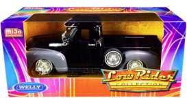 Chevrolet  - 3100 1953 black/grey - 1:24 - Welly - 22087LRW-bkgry - welly22087LRW-bkgry | The Diecast Company