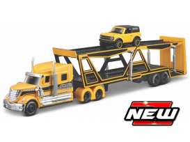 International  - yellow/black - 1:64 - Maisto - 11454-21858 - mai11454-21858 | The Diecast Company