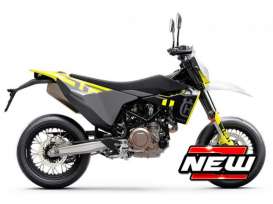 Husqvarna   - Husky 701 black/white/yellow - 1:18 - Maisto - 39300H - mai39300H | The Diecast Company