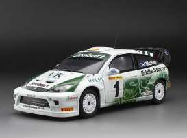 Ford  - Focus RS WRC #1 2005 white/green - 1:18 - SunStar - 3912 - sun3912 | The Diecast Company