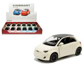 Fiat  - 500 Electric 2023 pastel colours - 1:36 - Kinsmart - 5440D - KT5440D | The Diecast Company