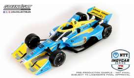 Honda  - 2023 blue/yellow - 1:18 - GreenLight - 11229 - gl11229 | The Diecast Company