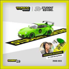 Porsche  - RWB 993 green - 1:64 - Tarmac - T64-017-SD - TC-T64-017SD | The Diecast Company