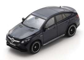 Mercedes Benz  - GLE 63 Coupe donker blue - 1:43 - Schuco - 03999 - schuco03999 | The Diecast Company