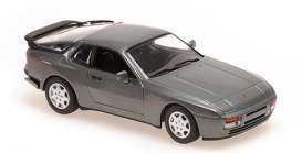 Porsche  - 944S 1989 grey - 1:43 - Maxichamps - 940062224 - mc940062224 | The Diecast Company