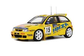 Seat  - Ibiza 1998 yellow - 1:18 - OttOmobile Miniatures - OT445 - otto445 | The Diecast Company