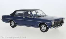 Opel  - Diplomat B 1972 blue/black - 1:18 - MCG - 18336 - MCG18336 | The Diecast Company