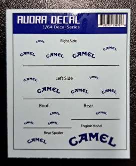Accessoires  - Camel decal  - 1:64 - Triple9 Collection - T9-64camel | The Diecast Company