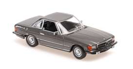 Mercedes Benz  - 350SL 1974 grey - 1:43 - Maxichamps - 940033451 - mc940033451 | The Diecast Company