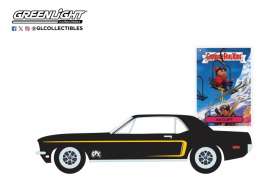 Ford Mustang - Coupe 1968 black - 1:64 - GreenLight - 54110C - gl54110C | The Diecast Company