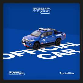 Toyota  - Hilux blue - 1:64 - Tarmac - T64-041-Fuji - TC-T64-041-Fuji | The Diecast Company