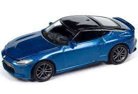 Nissan  - Z 2023 blue/black - 1:64 - Auto World - SP134A - AWSP134A | The Diecast Company