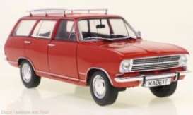 Opel  - Kadett B Caravan 1965 red - 1:24 - Whitebox - 124193 - WB124193 | The Diecast Company