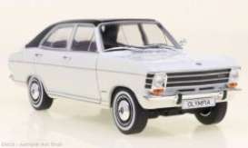 Opel  - Olympia A 1967 white/black - 1:24 - Whitebox - 124200 - WB124200 | The Diecast Company