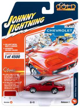 Chevrolet  - Corvette 1979 red - 1:64 - Johnny Lightning - SP324A - JLSP324A | The Diecast Company