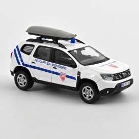 Dacia  - Duster 2020 white/blue - 1:43 - Norev - 509026 - nor509026 | The Diecast Company