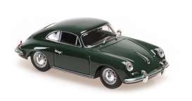 Porsche  - 356 B Coupe 1961 green - 1:43 - Maxichamps - 940064302 - mc940064302 | The Diecast Company