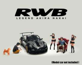 Figures  - RWB Legend Akira Nakai various - 1:64 - American Diorama - 2407MJ - AD2407MJ | The Diecast Company