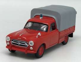 Peugeot  - 403 red/grey - 1:43 - Magazine Models - ODeon117 - MagODeon117 | The Diecast Company