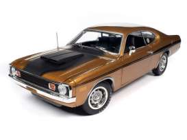 Dodge  - Demon GSS 1972 gold/black - 1:18 - Auto World - AMM1294 - AMM1294 | The Diecast Company