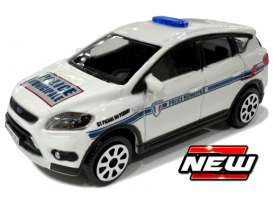 Ford  - Kuga 2009 white/blue - 1:43 - Bburago - 300-Ford01 - bura300-FORD01 | The Diecast Company