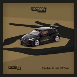 Toyota  - Yaris black - 1:64 - Tarmac - T64R-080-BK - TC-T64R080BK | The Diecast Company