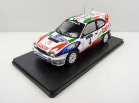 Toyota  - Corolla WRC 1999 white/red/green - 1:24 - Magazine Models - magRVQ42 - mag24RVQ42 | The Diecast Company