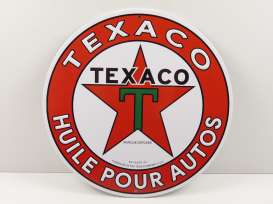 Metal Signs  - Texaco white/red/green - Magazine Models - magPB226 - magPB226 | The Diecast Company