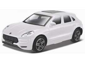 Porsche  - Macen white - 1:43 - Bburago - 30299w - bura30299w | The Diecast Company