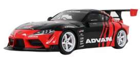 Toyota  - Supra GR 2020 red/black - 1:18 - GT Spirit - GT889 - GT889 | The Diecast Company