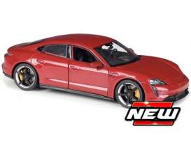 Porsche  - Taycan Turbo S red - 1:64 - Maisto - 15708R - mai15708R | The Diecast Company