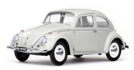 Volkswagen  - Beetle Saloon 1961 pearl white - 1:12 - SunStar - 5222 - sun5222 | The Diecast Company