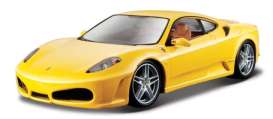 Ferrari  - F430 2004 yellow - 1:24 - Magazine Models - F430 - mag24F430 | The Diecast Company