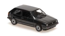 Volkswagen  - Golf 1985 black - 1:43 - Maxichamps - 940054101 - mc940054101 | The Diecast Company