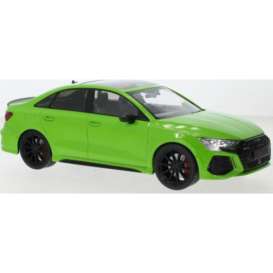Audi  - RS3 2022 green - 1:18 - MCG - MCG18449 - MCG18449 | The Diecast Company