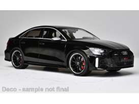 Audi  - RS3 2022 black - 1:18 - MCG - MCG18550 - MCG18550 | The Diecast Company