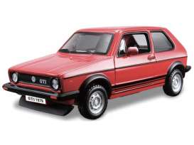 Volkswagen  - Golf 1979 red - 1:32 - Bburago - 43059 - bura43059 | The Diecast Company