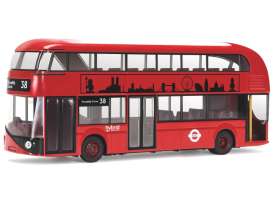 Bus  - red/black - 1:76 - Corgi - GS89202 - corgiGS89202 | The Diecast Company