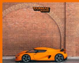 Koenigsegg  - CC850 orange - 1:64 - Tarmac - T64G-TL051-OR - TC-T64G-TL051-OR | The Diecast Company