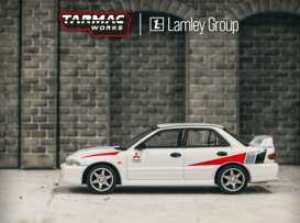 Mitsubishi  - Lancer RS Evolution white - 1:64 - Tarmac - T64G-048-RS - TC-T64G-048-RS | The Diecast Company