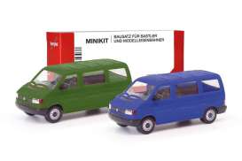 Volkswagen  - T4 green/blue - 1:87 - Herpa - H012805-002 - herpa012805-002 | The Diecast Company