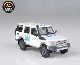 Toyota  - Land Cruiser 76 2014 white/blue - 1:64 - Para64 - 55319 - pa55319lhd | The Diecast Company