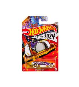 Assortment/ Mix  - Happy New Year 2024 series 2024 various - 1:64 - Hotwheels - W3099 - hwmvW3099 | The Diecast Company