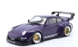 Porsche  - 911 purple - 1:18 - Werk83 - W1807001 - W1807001 | The Diecast Company