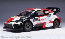 Toyota  - GR Yaris 2023 red/white/black - 1:18 - IXO Models - RMC173A - ixRMC173A | The Diecast Company