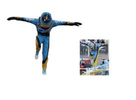 Figures diorama - Alonso special position 2023 blue/black/yellow - 1:43 - Cartrix - CT082 - CT082 | The Diecast Company